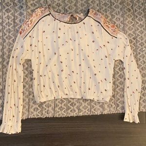 REWIND Boho Crop Top L